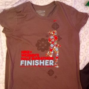 Rare Nike half marathon finisher shirt